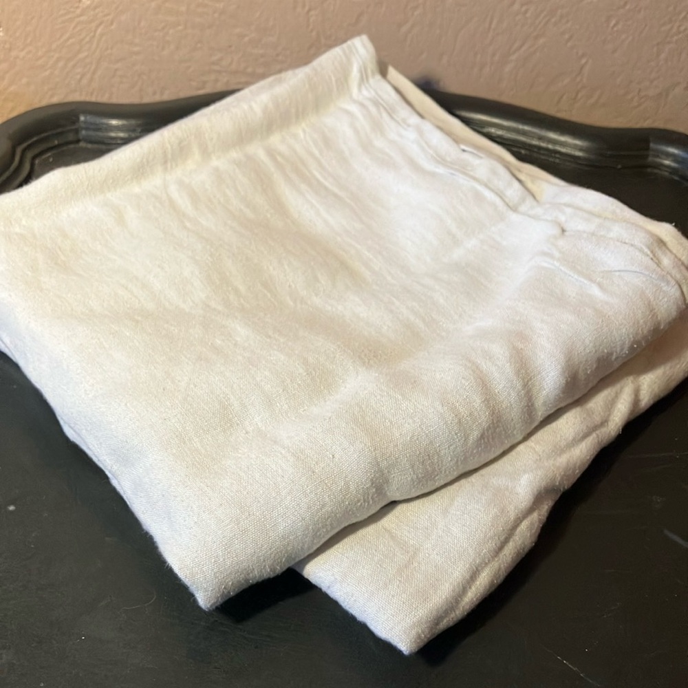 Pair Crate&Barrel Pillowcases Seaglass